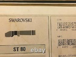 Swarovski ST 80 Straight Spotting Scope with 20-60x Eyepiece Box Excellent