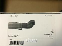 Swarovski STS 65 HD Straight Spotting Scope 20-60x Eyepiece Brand New in Box