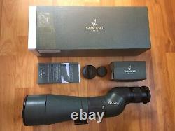 Swarovski STS 80 HD Straight Spotting Scope 20-60x Eyepiece Boxes Lens Caps