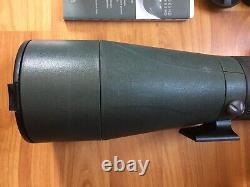 Swarovski STS 80 HD Straight Spotting Scope 20-60x Eyepiece Boxes Lens Caps