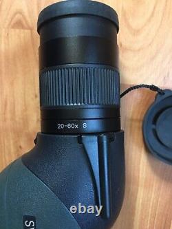 Swarovski STS 80 HD Straight Spotting Scope 20-60x Eyepiece Boxes Lens Caps