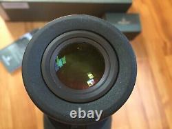 Swarovski STS 80 HD Straight Spotting Scope 20-60x Eyepiece Boxes Lens Caps