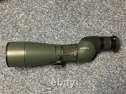 Swarovski STS 80 HD Straight Spotting Scope 20-60x Eyepiece Lens Caps -Excellent