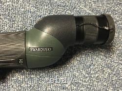 Swarovski STS 80 HD Straight Spotting Scope 20-60x Eyepiece Lens Caps -Excellent