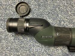 Swarovski STS 80 HD Straight Spotting Scope 20-60x Eyepiece Lens Caps -Excellent