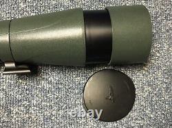 Swarovski STS 80 HD Straight Spotting Scope 20-60x Eyepiece Lens Caps -Excellent