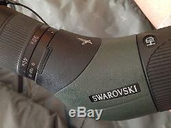 Swarovski Spotting Scope ATS HD80 20x-60x, CT Tripod & DH101 Head & Case & Bag