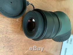 Swarovski atx spotting scope, 95mm objective, angled ATX eyepiece, tls app 30mm