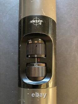 Swift Mark II Telemaster 15-60 X 60 mm Zoom Spotting Scope Model No. 841 Japan