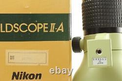 TOP MINT NIKON FIELD SCOPE II-A D=60 P Almost unused From JAPAN #270