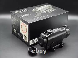 Tactical 1X25 Prism Sight CQB Reticle Multi-Coated Lens Picatinny Mount