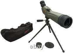 Tasco 20-60x80m Spotting Scope 45 Degree Eyepiece Case Tripod Caps