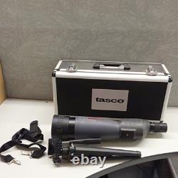 Tasco 206080 20-60x80mm Angled Spotting Scope Fully Coated with Tripod Case