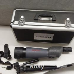 Tasco 206080 20-60x80mm Angled Spotting Scope Fully Coated with Tripod Case