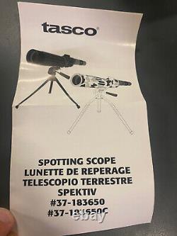 Tasco Spotting Scope 18-36x50mm 3701 CAMO with Tripod & Case