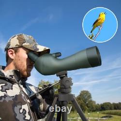 Telescopio de observación con ángulo de 45 grados 20-60x60AE con trípode NEW US