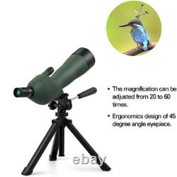 Telescopio de observación con ángulo de 45 grados 20-60x60AE con trípode NEW US