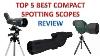 Top 5 Best Compact Spotting Scopes Review Best Spotting Scopes