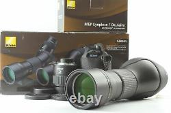 Top MINT Nikon Monarch Fieldscope 60ED-S Spotting Scope MEP-20-60x From JAPAN