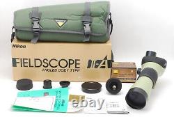 UNUSED withBox? Nikon Field Scope II-A 2A D=60 P with Eyepiece 40x from JAPAN C32