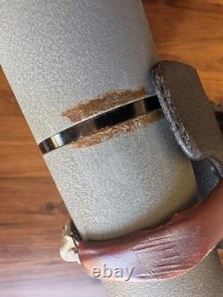 Unertl 32x Eyepiece 24x63 Spotting Scope #3-160 Freeland Tripod Field Box Notes