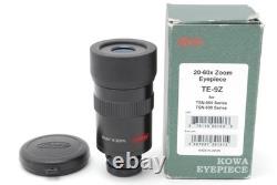 Unused Kowa Eyepiece TSE-Z9B TE-9Z 20-60x for TSN-660/660 Series Black JAPAN