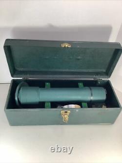 VINTAGE BAUSCH & LOMB BALSCOPE ZOOM 60mm SPOTTING SCOPE 15X-60X WithCASE