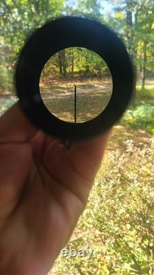 VINTAGE JAPAN MADE POST RETICLE WITH CROSSHAIR GOLDEN GATE 2.5x32 RIFLE SCOPE
