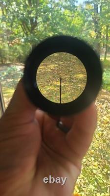 VINTAGE JAPAN MADE POST RETICLE WITH CROSSHAIR GOLDEN GATE 2.5x32 RIFLE SCOPE
