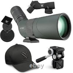 VORTEX Razor HD 13-39x56 Spotting Scope, Pro Car Window Mount & FlexFit Cap L/XL
