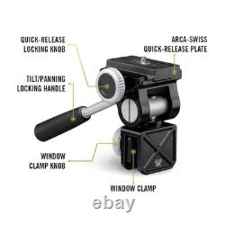 VORTEX Razor HD 13-39x56 Spotting Scope, Pro Car Window Mount & FlexFit Cap L/XL