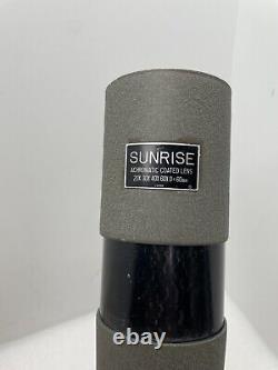 VTG SPOTTING SCOPE TAMIYA SUNRISE ACHROMATIC LENS 20,30,40,60x D=60mm JAPAN