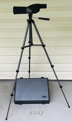 Vanguard 15x45x60mm Spotting Scope, Tripod, Soft Case, Hard Case -NRA Sponsored