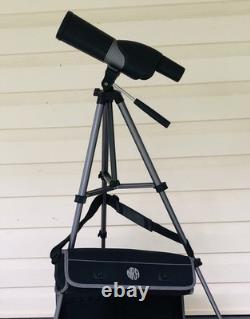 Vanguard 15x45x60mm Spotting Scope, Tripod, Soft Case, Hard Case -NRA Sponsored