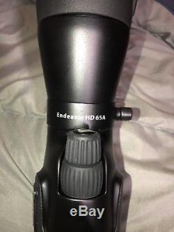 Vanguard Endeavor HD 15-45x65 Angled Viewing Spotting Scope HD 65A $459 Retail