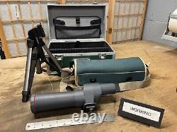 Vanguard SF-601 Spotting Scope 60 25X Hard Carry Case, Soft Case & Tripod Bird