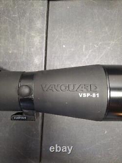 Vanguard VSP-81 20-60x80 Angled Spotting Scope With Case Tripod Strap And Bag