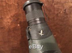 Very Nice Swarovski Optik Spotting Scope Ats 20-60x80 Hd With Case No Reserve