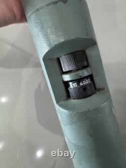 Vintage BAUSCH & LOMB BALSCOPE Zoom 60mm SPOTTING SCOPE 15X-60X