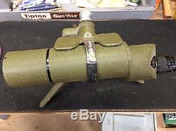 Vintage Bausch & Lomb 19.5x Spotting Scope with Tripod Stand Rifle Range Target