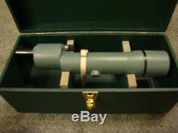 Vintage Bausch & Lomb 20X Hunting Metal SPOTTING SCOPE With Hard Case #3208 LG