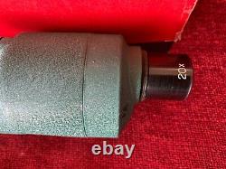 Vintage Bausch & Lomb BALscope Sr. Spotting Scope with20x and 60x Eyepieces