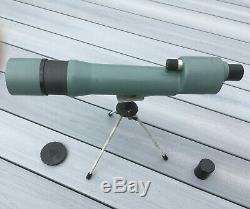 Vintage Bausch & Lomb Balscope SR 60mm spotting scope with 20X eyepiece