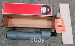 Vintage Bausch & Lomb Balscope Sr. Telescope From 1960's With Original Manual, Box