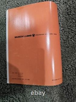Vintage Bausch & Lomb Balscope Sr. Telescope From 1960's With Original Manual, Box