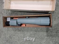 Vintage Bausch & Lomb Balscope Sr. Telescope From 1960's With Original Manual, Box
