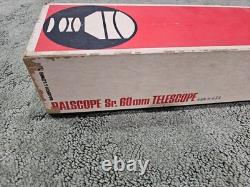 Vintage Bausch & Lomb Balscope Sr. Telescope From 1960's With Original Manual, Box