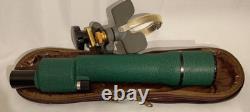 Vintage Bausch & Lomb Spotting Scope 30X With Tripod Mount and case