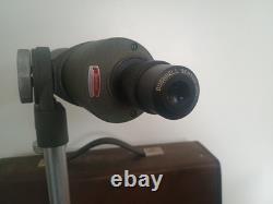 Vintage Bushnell 20X50 Sentry II Spotting Scope With Stand, Case And Accessories
