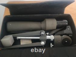 Vintage Bushnell 20X50 Sentry II Spotting Scope With Stand, Case And Accessories